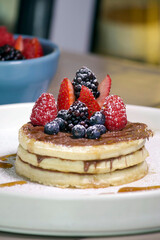 Waffles de nutela