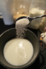 cook breakfast, cook oatmeal, morning traditions