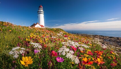 lighthouse on the coast