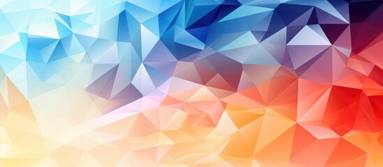 Obraz premium Abstract Colorful Geometric Background