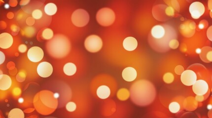 Obraz premium abstract orange bokeh background
