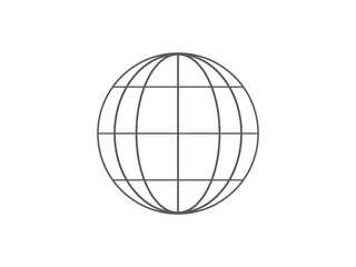 This is modern world vector icon