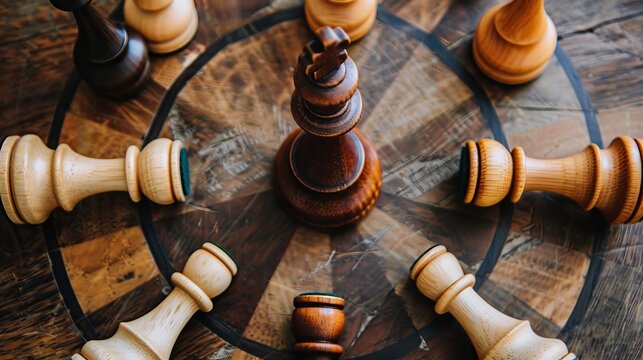 Leadership involves uniting various elements into a single cohesive strategy for effective business management and control. 