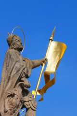 Pilsener Madonna auf der Pestsäule