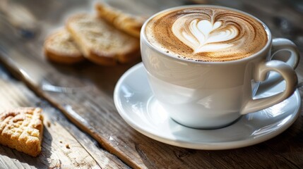 Warm Comfort: A Cozy Cup of Coffee to Start the Day