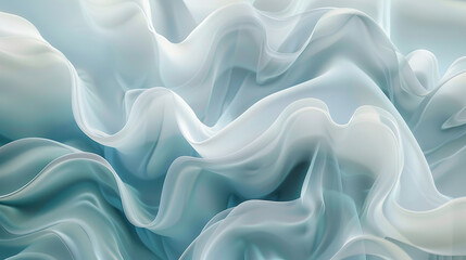 Obraz premium Elegant Flowing Shapes. Premium Organic Background