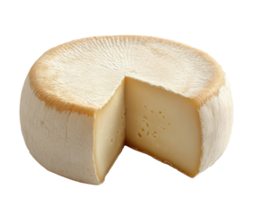 Queijo da Serra isolated on transparent background