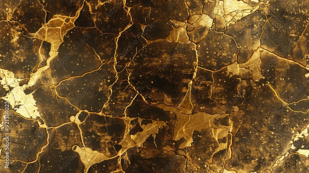Poster this stunning golden marble texture showcases intricate dark and light patterns that are perfect for