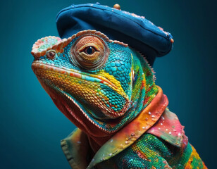 Masterpiece of Adaptation: A Surreal Portrait of Creativity