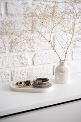 Explore Chic Home Decor Ideas with a Minimalist Branch Arrangement for Any Space