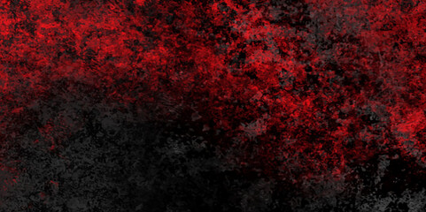 Trendy living coral color texture of a concrete wall with cracks and scratches. limestone textured background. Decorative red panoramic background texture. Vintage texture of plaster or grungy marble.