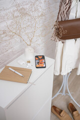 Stylish and Modern Hallway Storage with a Functional Coat Rack, Perfect for Accessories