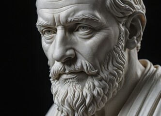Obraz premium Exploring the Ancient Greek Physician Hippocrates and the Hippocratic Oath