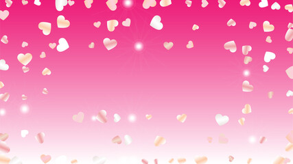 Elegance Background with Confetti of Glitter Particles. St. Valentine Day. Disco pattern. Light Spots. Explosion of Confetti. Glitter Vector Illustration. Design for Cover.