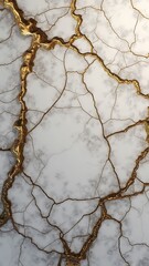 Fototapeta premium cracked Marble texture frame background, luxury marble texture wallpaper background, natural marble texture background, Cracked Marble rock stone texture background