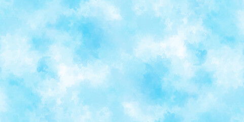 gradient light white sky background with fluffy clouds .Nature landscape in environment day horizon skyline view .cloudy in sunshine calm bright winter air background .	