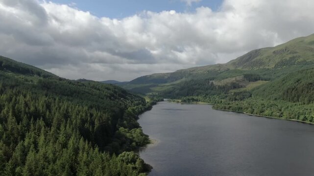 Scottish Highlands Aerial Footage