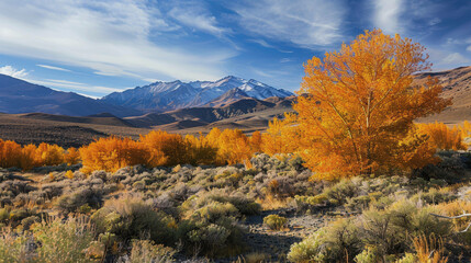 Fototapeta premium Nevada State Day in the USA. nature usa. canyon.