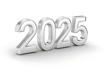 2025 silver 3D render