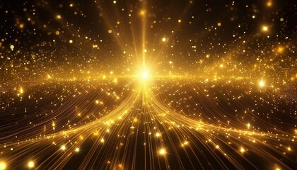 abstract background with stars