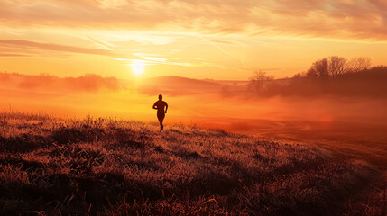Cross-country skiing.