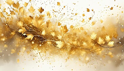 golden christmas background