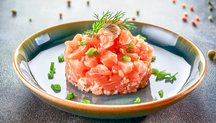 Salmon tartar