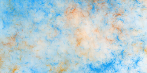 Polished cement wall abstract texture background of grey cement. abstract blue and neon yellow background with smoke. Seamless pattern marble texture use for wallpaper or background