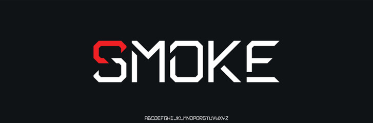  Future modern alphabet font. Typography urban style fonts for sport, technology, digital, movie logo design 