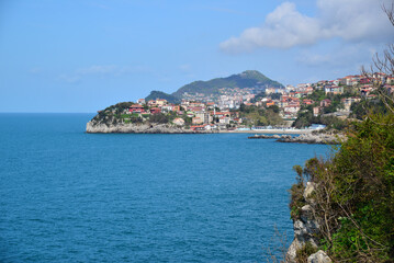 Fototapeta premium A view from Zonguldak, Turkey