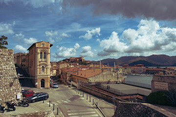 Portoferraio a town on the island of Elba