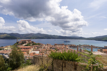 Portoferraio a town on the island of Elba