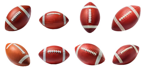 American Footballs: A Collection of Eight