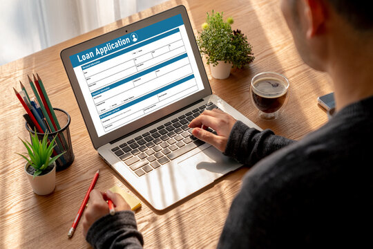 Online loan application form for modish digital information collection on the internet network