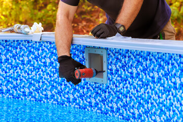 Designed to collect dirt, trash, debris from swimming pool, this pool skimmer basket contains...