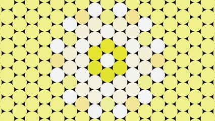 Random yellow dots on yellow background.