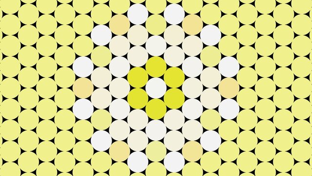 Random yellow dots on yellow background.