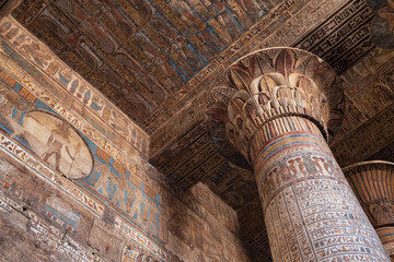 The Temple of Khnum at Esna . Luxor. Egypt.