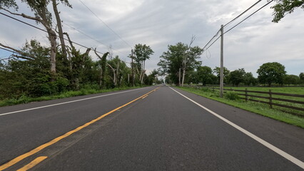 Fototapeta premium road in the countryside