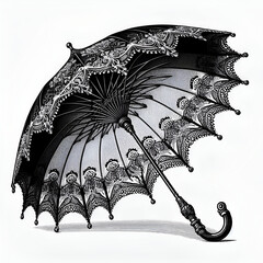 Antique Victorian Parasol