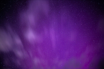 northern lights purple sky at night, red sky