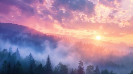 Obraz premium Free good morning scene wallpaper background photo