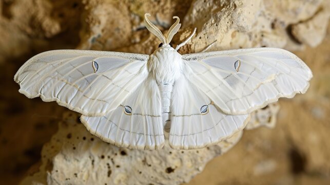 Leucoma salicis, the white satin moth or satin moth, is a moth of the family of Erebidae