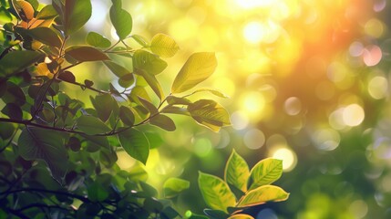 Obraz premium Free good morning scene wallpaper background photo