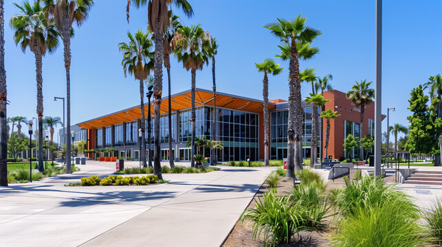 Student Recreation Center on the campus of California State University, Fullerton, California