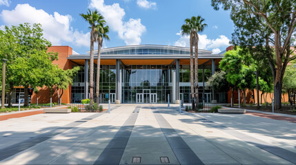 Student Recreation Center on the campus of California State University, Fullerton, California