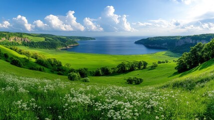 Obraz premium Perfect Place For A Holiday, Nature’S Beauty All Around