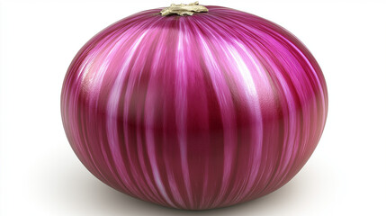 red onion isolated