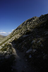 Pyrenees mountains in the summer Spain