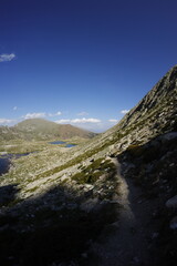 Pyrenees mountains in the summer Spain